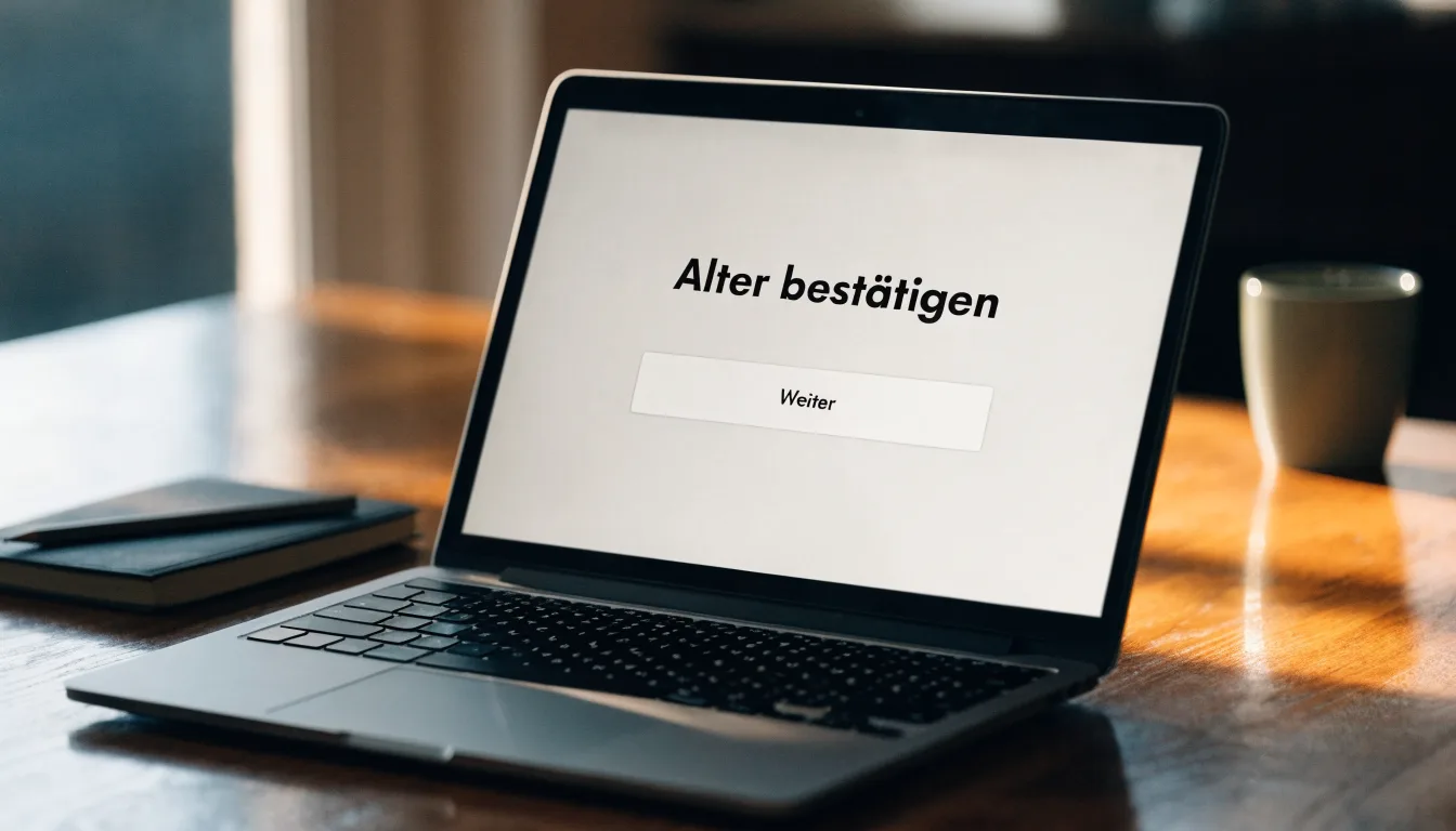 Ein hölzerner Richterhammer liegt auf einer polierten Tischplatte vor einem hohen Fenster mit weichem Morgenlicht.